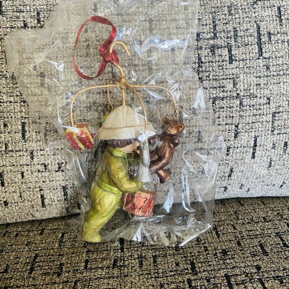 NEW Department 56 Santy’s Been Ornament 5”Rare Holiday Christmas - Picture 3 of 12